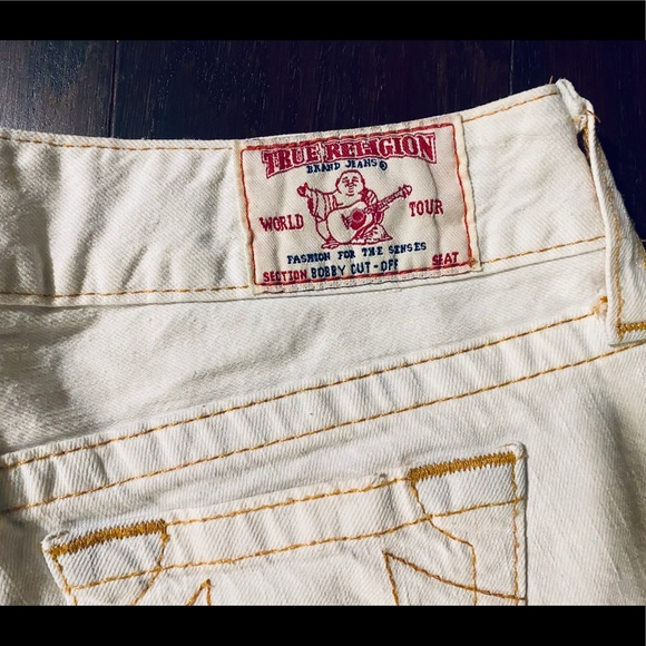 White True Religion denim shorts - Picture 3 of 3